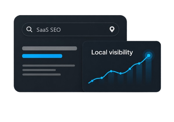 Local search visibility for saas companies